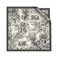 Dior 迪奥 TOILE DE JOUY 女士方巾 91JOU090I601_C900 黑色