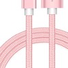 MARMOTER 闪电充系列 Micro USB 数据线 3m 玫瑰金