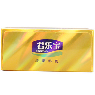 JUNLEBAO 君乐宝 纯金装GOLD+系列 较大婴儿奶粉 国产版 2段 400g