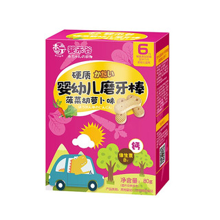 本丁 婴幼儿磨牙棒 胡萝卜菠菜味 80g