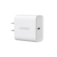 UGREEN 绿联 iPhone12pro充电器PD快充20w适用于苹果12max11xr手机ipad快速闪充单头通用30w18w数据线一套装typec插头