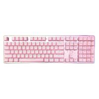 Dareu 达尔优 EK925 防水版 108键 有线机械键盘 粉色 热插拔茶轴 双RGB