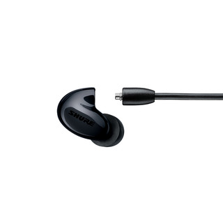 SHURE 舒尔 SE846+BT1 入耳式挂耳式动铁降噪有线耳机 玛瑙黑 3.5mm
