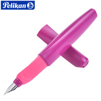 Pelikan 百利金 P457彩色学生钢笔矫正握姿标配墨囊使用霓虹紫EF