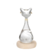 大英博物馆 风暴瓶 盖亚·安德森猫天气瓶创意桌面摆件送女生礼物毕业礼物 白色