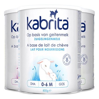Kabrita 佳贝艾特 金装系列 婴儿奶粉 荷兰版 1段 800g*3罐