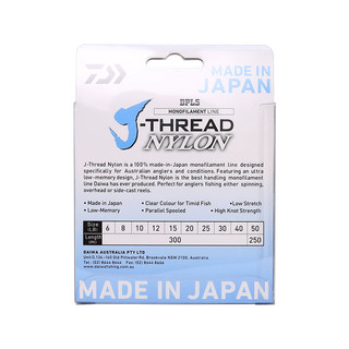 DAIWA 达亿瓦 J-THREAD系列 尼龙鱼线 透明色 3.7号