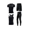 LATIT(运动) 男子运动套装 NZ9001-3JT 黑色 XXXL 四件套