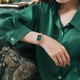 GEDI 歌迪时尚方形女士手表 小绿表