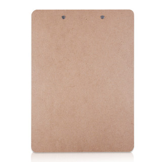 GuangBo 广博 A26116 平夹型木质A4书写板夹 棕色 单个装
