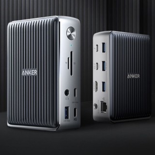 Anker 安克 A8396 Type-C扩展坞 十三合一 0.7m 灰色