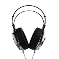 iBasso 艾巴索 SR2 耳罩式头戴式动圈有线耳机 银黑色 3.5mm