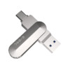 JESIS 指思 H1 Lite USB 3.1 U盘 冰河银 32GB Type-C/USB双口