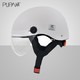 PUPA 蛹 3C认证头盔电瓶车头盔 夏盔 天之白