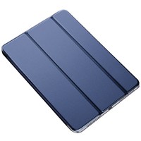 ZOYU iPad Pro 2020 11英寸 仿皮磁吸保护壳 藏青色 钢化膜