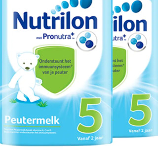 Nutrilon 诺优能 儿童奶粉 荷兰版 5段 800g*2罐 易乐罐