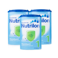 Nutrilon 诺优能 婴儿奶粉 荷兰版 1段 850g*3罐 易乐罐