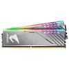 GIGABYTE 技嘉 AORUS系列 DDR4 3200MHZ RGB 灯条 台式机内存 银色 16GB 8GB*2 AR32C16S8K2HU416R