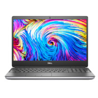 DELL 戴尔 Precision 7550 15.6英寸 移动工作站 银好色(酷睿i7-10750H、RTX 5000、16GB、1TB SSD*3、4K、IPS、60Hz）