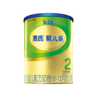 Wyeth 惠氏 爱儿乐系列 金装较大婴儿奶粉 国产版 2段 400g