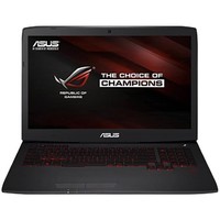 ROG 玩家国度 G751JY 17.3英寸 游戏本 黑色(酷睿i7-4860H、GTX 980M 4G、4GB、256GB SSD+1TB HDD、1080P）