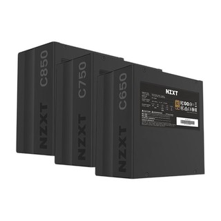 NZXT 恩杰 C750 金牌（90%）全模组ATX电源 750W