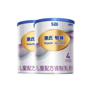 Wyeth 惠氏 铂臻系列 儿童奶粉 国行版 4段 800g*2罐