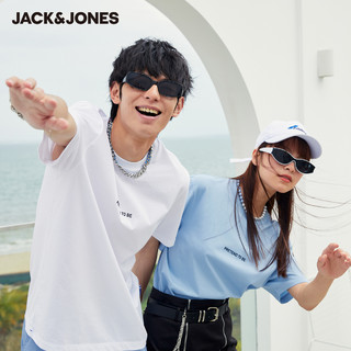 JACK&JONES 杰克琼斯 221201351 男士冰感纯色短袖T恤