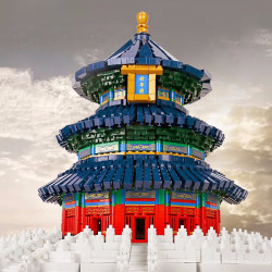 mouldking宇星模王名筑系列22009天坛祈年殿5532颗粒