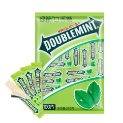 DOUBLEMINT 绿箭 原味薄荷味口香糖  约100片共270g