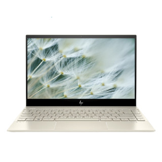 HP 惠普 ENVY 13 13.3英寸 轻薄本 金色(酷睿i5-8265U、核芯显卡、8GB、512GB SSD、1080P、IPS、6QT44PA)