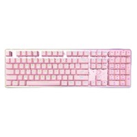 Dareu 达尔优 EK925 防水版 108键 有线机械键盘 粉色 热插拔黑轴 RGB