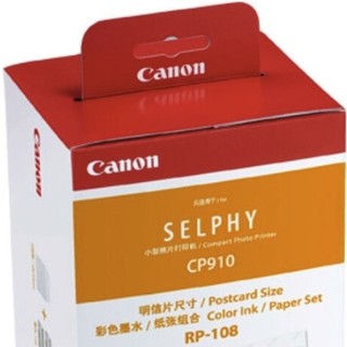 Canon 佳能 RP-108 6寸相纸 108张/盒