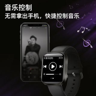 omthing 1MORE 简悦时尚科技智能蓝牙手表全触屏心率血压体温音乐拍照运动跑步健身计步学生适用苹果华为小米