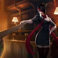 LEAGUE OF LEGENDS 英雄联盟 英雄皮肤 女校长 菲奥娜