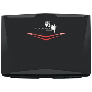 Hasee 神舟 战神 Z7M-KP7SC 15.6英寸 游戏本 黑色(酷睿i7-8750H、GTX 1050Ti 4G、8GB、256GB SSD+1TB HDD、1080P、IPS）