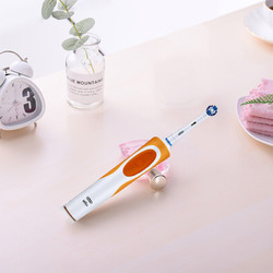 oralb欧乐bd12电动牙刷橙色