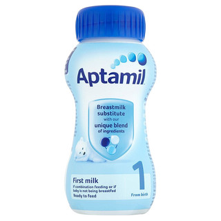 Aptamil 爱他美 婴儿液态奶 英版 1段 200ml