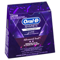 Oral-B 美白牙贴 3D净白去牙渍口臭黄牙 14包/盒