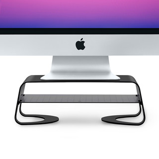 Twelve South散热收纳iMac电脑显示器铝合金属增高桌面支架底座托 iMac&显示器适用