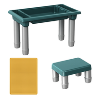 开益 益智儿童大颗粒多功能积木桌+1椅子