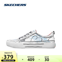 SKECHERS 斯凯奇 Skechers斯凯奇2021年新款夏季Dr. Seuss儿童文学家联名女士布鞋