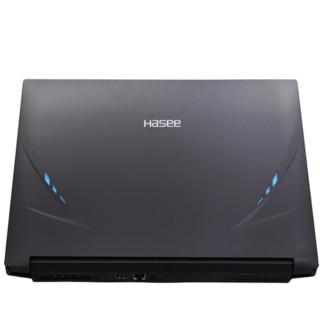 Hasee 神舟 战神 Z7M-CU5NA 15.6英寸 游戏本 黑色(酷睿i5-10300H、GTX 1650 4G、8GB、512GB SSD、1080P、IPS、60Hz、CNH5S)