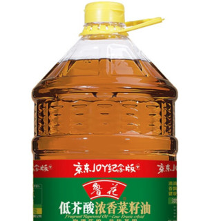 luhua 鲁花 京东JOY纪念版 低芥酸浓香菜籽油 6.18L