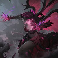 LEAGUE OF LEGENDS 英雄联盟 英雄皮肤 黑色荆棘 莫甘娜