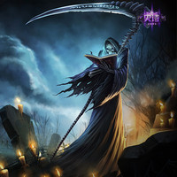 LEAGUE OF LEGENDS 英雄联盟 英雄皮肤 死神 卡尔萨斯