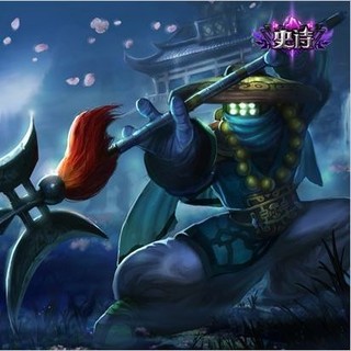 LEAGUE OF LEGENDS 英雄联盟 英雄皮肤 少林武僧 贾克斯