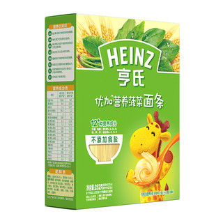 Heinz 亨氏 优加系列 营养面条 菠菜味 252g