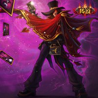 LEAGUE OF LEGENDS 英雄联盟 英雄皮肤 魔幻卡牌 崔斯特