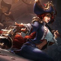 LEAGUE OF LEGENDS 英雄联盟 英雄皮肤 法国皇室 厄运小姐